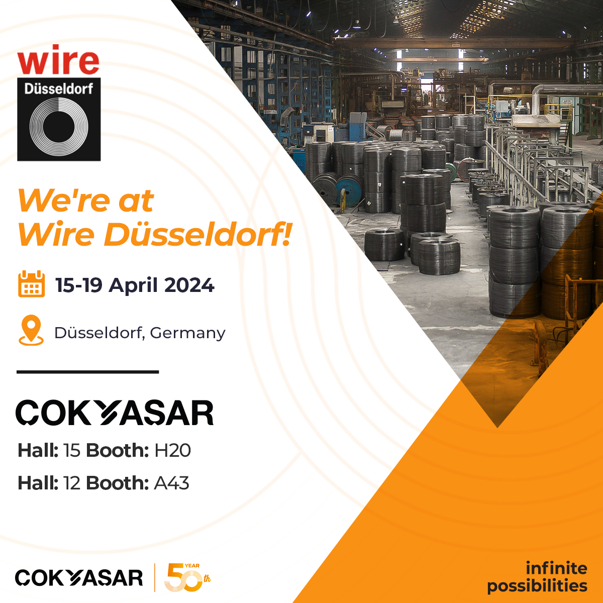 We are at the Wire Düsseldorf!