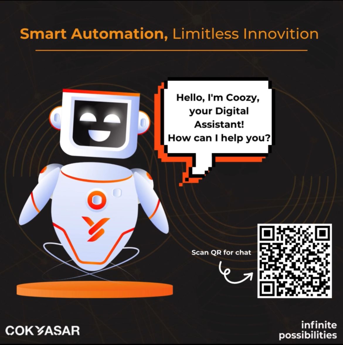 Coozy, the Industry's First and Only Digital Assistant!