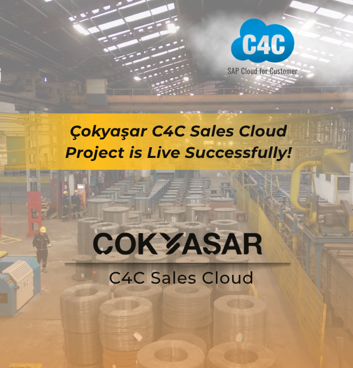 We Digitalized Sales Processes with the C4C Sales Cloud Project.