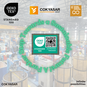 We have been awarded the OEKO-TEX® STANDARD 100 certificate!